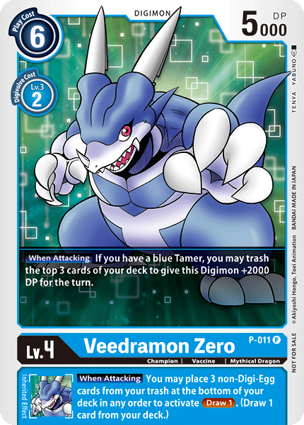 P-011 Veedramon - Volution Cards and Collectables