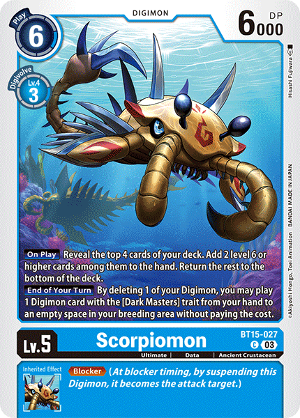 BT15-027C Scorpiomon