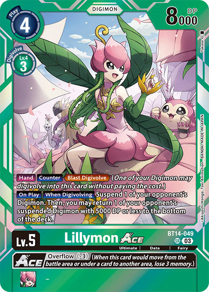 BT14-049SR Lillymon ACE