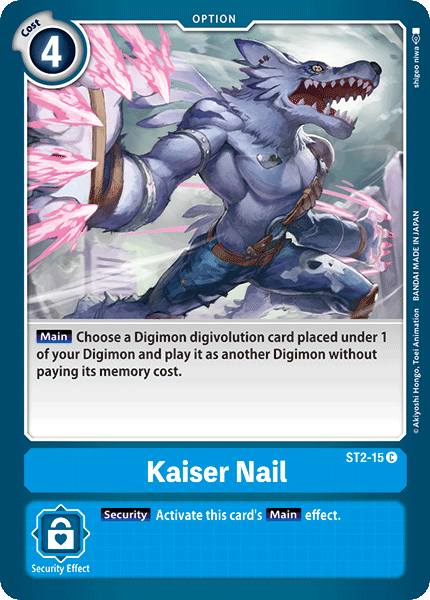 ST2-15C Kaiser Nail - Volution Cards and Collectables