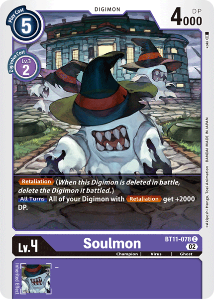 BT11-078C Soulmon (Foil) - Volution Cards and Collectables