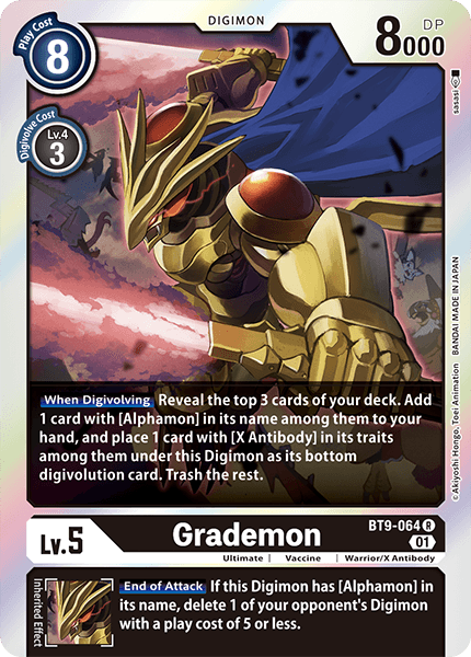 BT9-064R Grademon - Volution Cards and Collectables