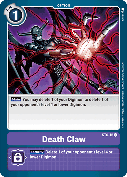 ST6-15C Death Claw - Volution Cards and Collectables