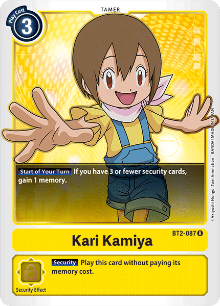 BT2-087R Kari Kamiya - Volution Cards and Collectables