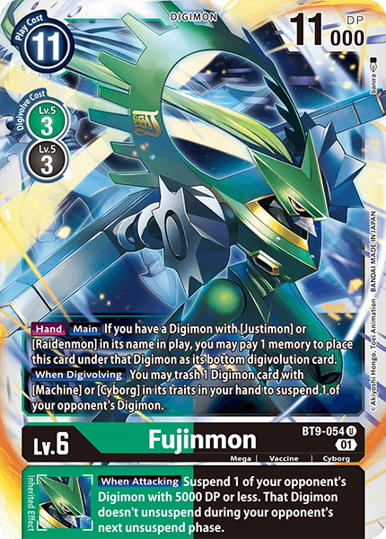 BT9-054UC Fujinmon - Volution Cards and Collectables