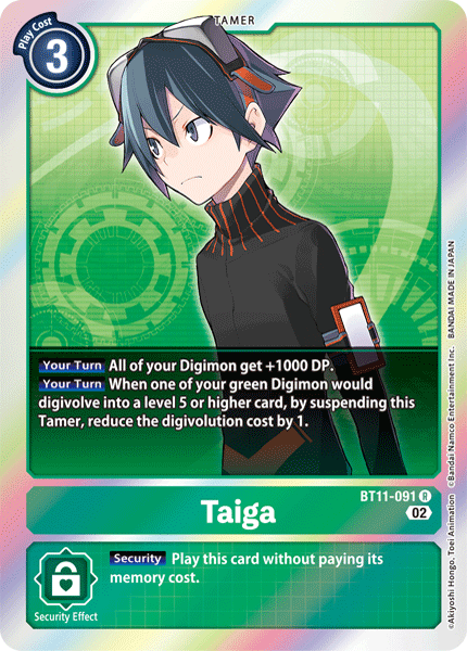 BT11-091R Taiga - Volution Cards and Collectables