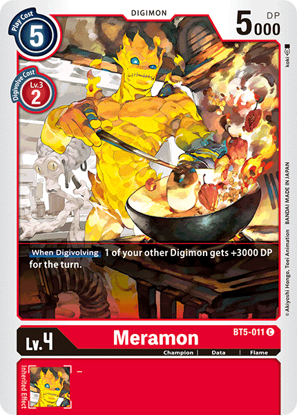 BT5-011C Meramon - Volution Cards and Collectables