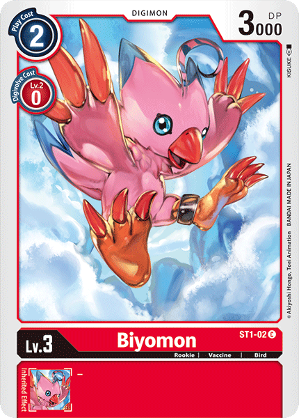 ST1-02C Biyomon - Volution Cards and Collectables