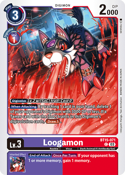 BT15-071C Loogamon