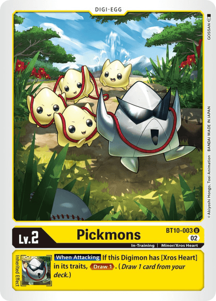 BT10-003UC Pickmons - Volution Cards and Collectables