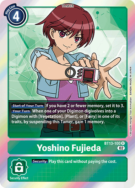 BT13-100R Yoshino Fujieda