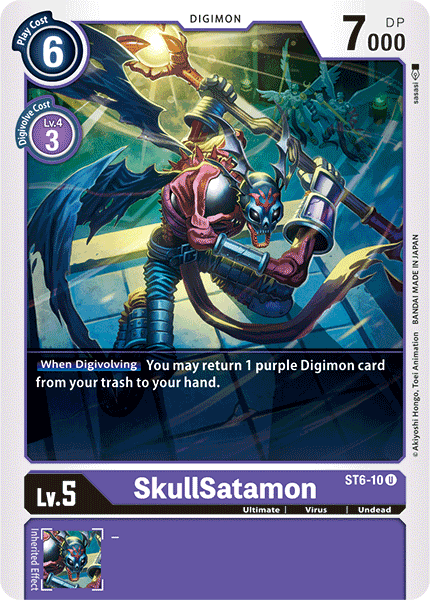 ST6-10UC SkullSatamon - Volution Cards and Collectables