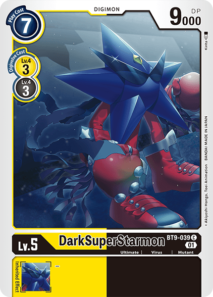 BT9-039C DarkSuperStarmon - Volution Cards and Collectables