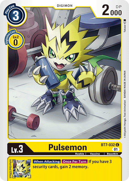 BT7-032C Pulsemon - Volution Cards and Collectables