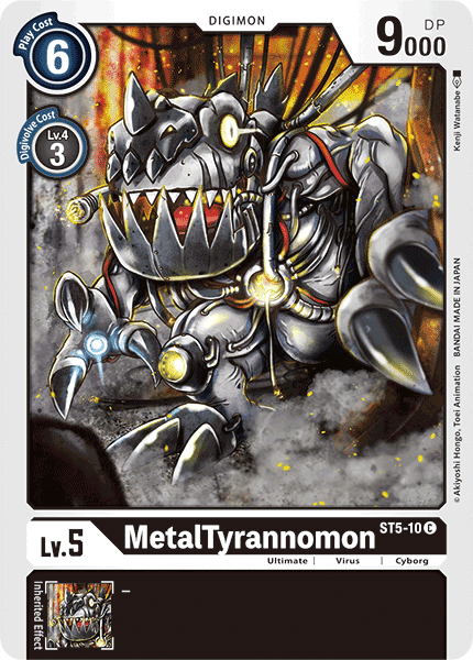 ST5-10C MetalTyrannomon - Volution Cards and Collectables