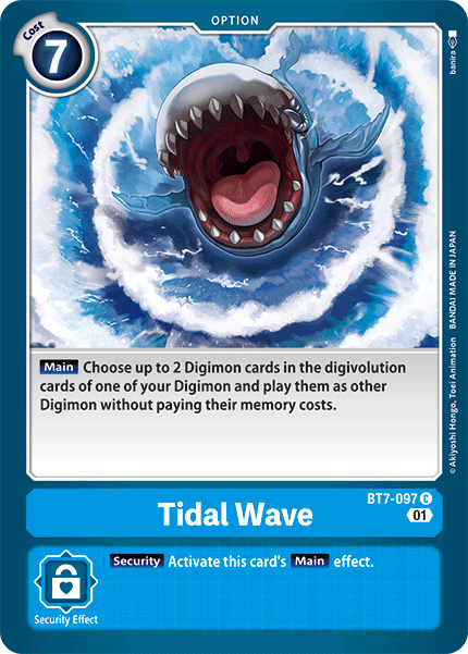 BT7-097C Tidal Wave - Volution Cards and Collectables