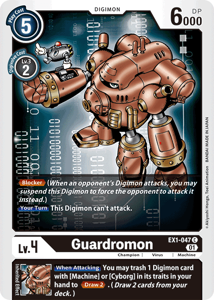 EX1-047C Guardromon - Volution Cards and Collectables