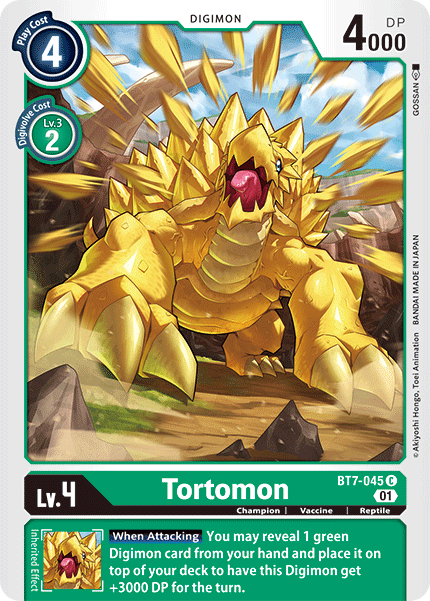 BT7-045C Tortomon - Volution Cards and Collectables