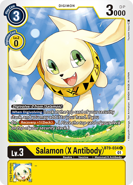 BT9-034C Salamon (X Antibody) - Volution Cards and Collectables