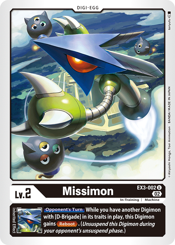 EX3-002UC Missimon - Volution Cards and Collectables