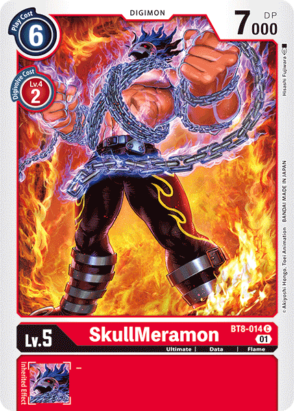 BT8-014C SkullMeramon - Volution Cards and Collectables