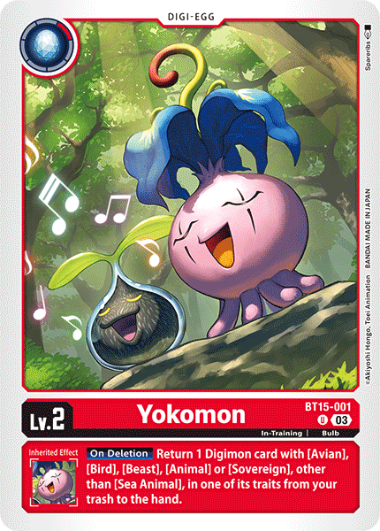 BT15-001UC Yokomon