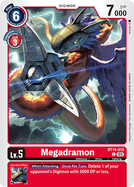 BT14-015C Megadramon