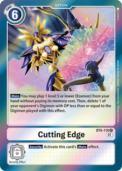 BT6-110R Cutting Edge - Volution Cards and Collectables