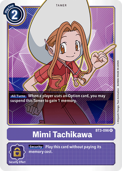 BT3-096R Mimi Tachikawa - Volution Cards and Collectables