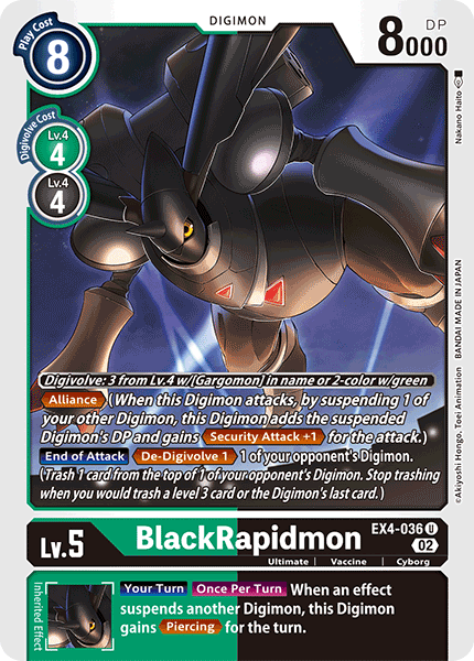 EX4-036UC BlackRapidmon