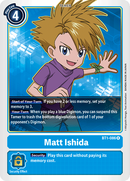 BT1-086R Matt Ishida - Volution Cards and Collectables