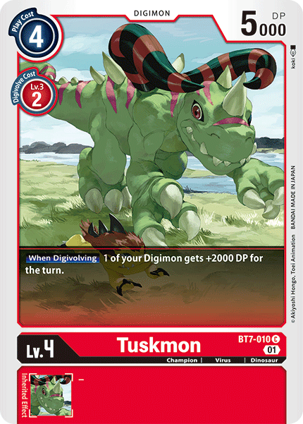 BT7-010C Tuskmon - Volution Cards and Collectables