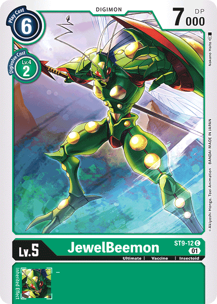 ST9-12C JewelBeemon - Volution Cards and Collectables