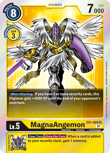 EX1-029SR MagnaAngemon - Volution Cards and Collectables