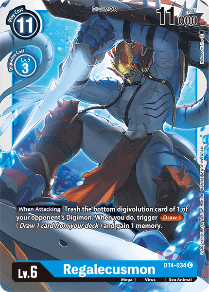 BT4-034C Regalecusmon - Volution Cards and Collectables