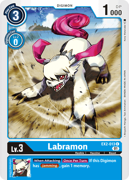 EX2-013C Labramon - Volution Cards and Collectables