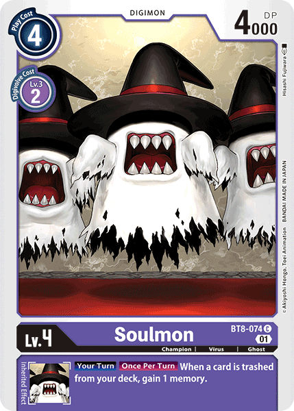 BT8-074C Soulmon - Volution Cards and Collectables