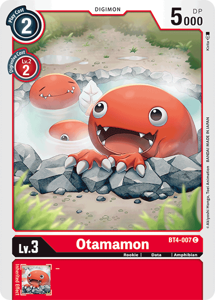 BT4-007C Otamamon - Volution Cards and Collectables