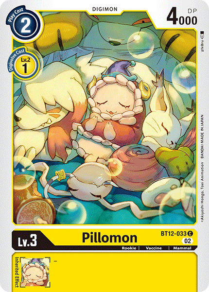 BT12-033C Pillomon