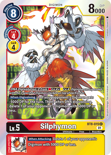 BT8-015R Silphymon - Volution Cards and Collectables