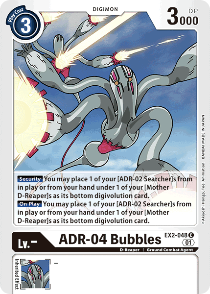 EX2-048C ADR-04 Bubbles - Volution Cards and Collectables