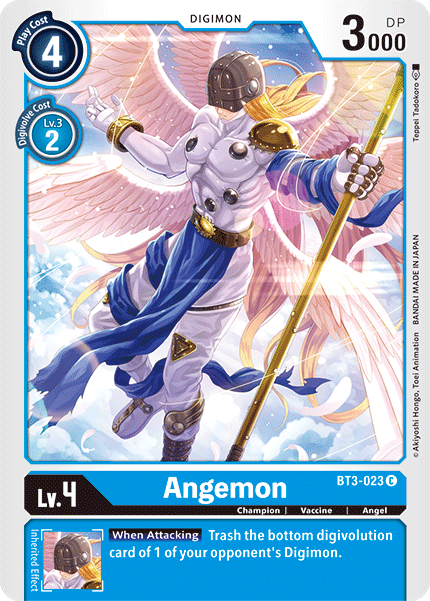 BT3-023C Angemon - Volution Cards and Collectables