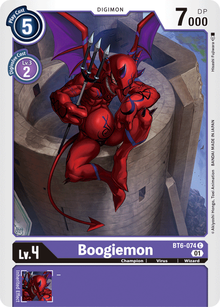 BT6-074C Boogiemon - Volution Cards and Collectables