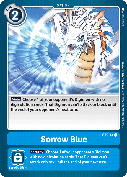 ST2-14C Sorrow Blue - Volution Cards and Collectables