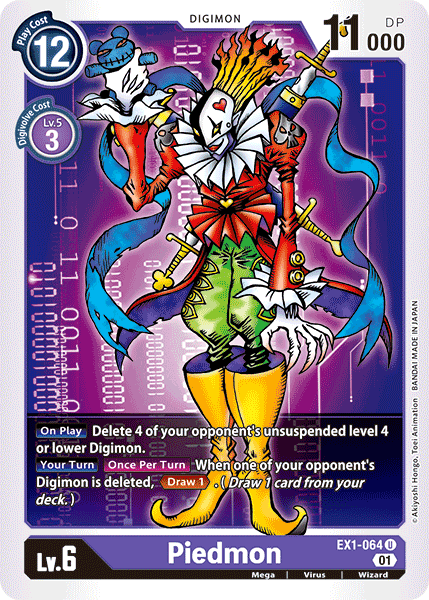 EX1-064UC Piedmon - Volution Cards and Collectables