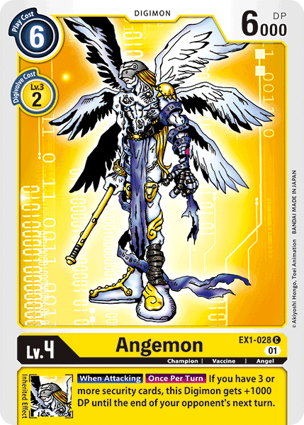 EX1-028C Angemon - Volution Cards and Collectables