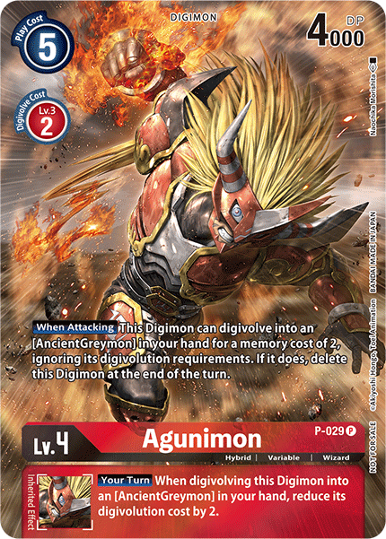 P-029 Agunimon (Alternate Art) [2nd Anniversary Set]