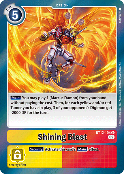 BT12-104R Shining Blast