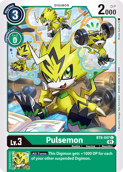 BT8-047C Pulsemon - Volution Cards and Collectables