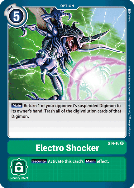 ST4-16UC Electro Shocker - Volution Cards and Collectables